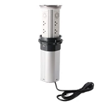 Pop up socket by voice command WiFi Smart Motorized Socket QI wireless charger Intelligent Elevation Electrical Outlet Motorized Lift