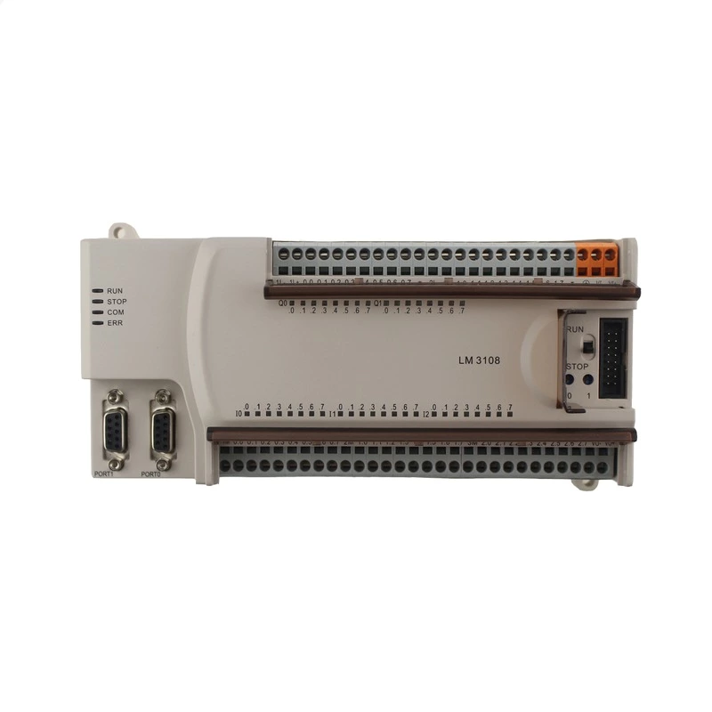 LM3108 DC 24V 24 Channels DI 16 Channels Relay DO programmable logic controller vending machine controller