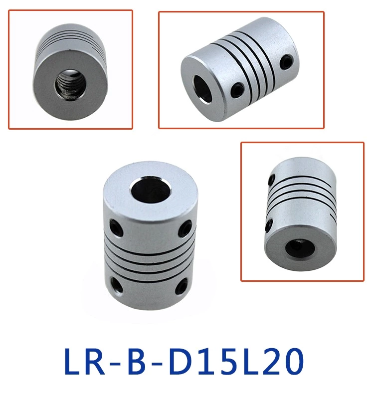 Shaft Encoder Top Thread Type Aluminum Flexible Coupling