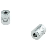 LR-D-D15L20 8*8 Hole Diameter Thread Type Flexible Shaft Rotary Encoder Clamp Elastic Coupling