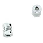 LR Series 8mm Diameter Top Thread Type Aluminium Flexible Encoder Coupling