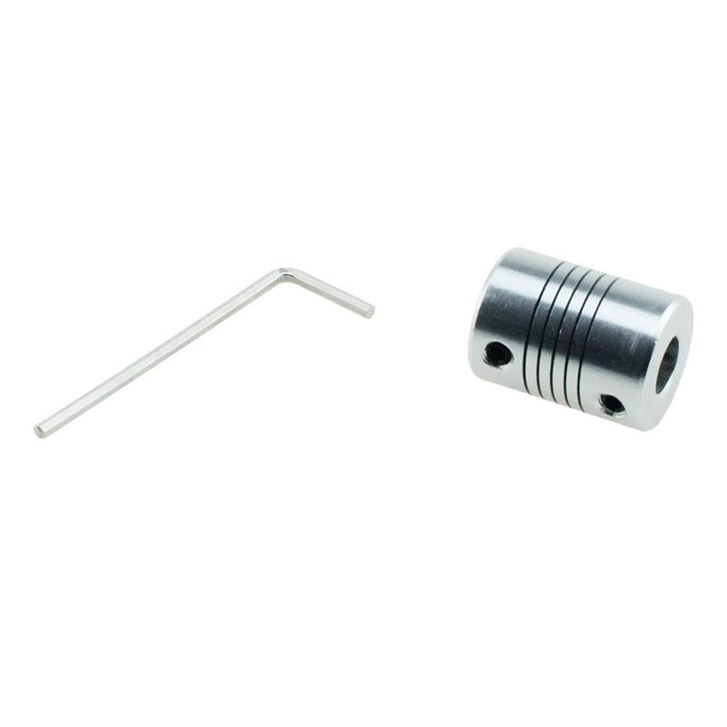 LR Series 8mm Diameter Top Thread Type Aluminium Flexible Encoder Coupling