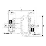 LS Encoder 8-shaped coupling stepping servo motor torque Flexible couplings