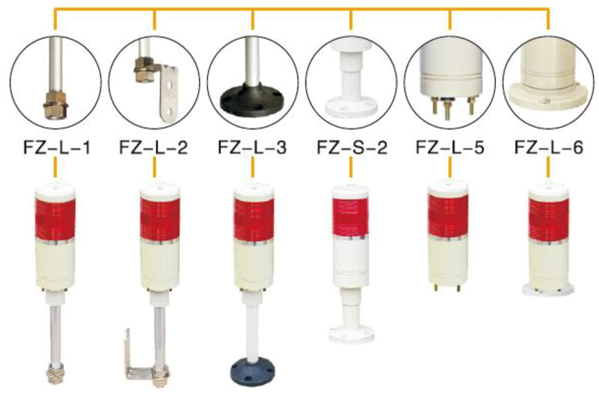 Tower light warning light LED Machine Multi warning lights LTA-508-3