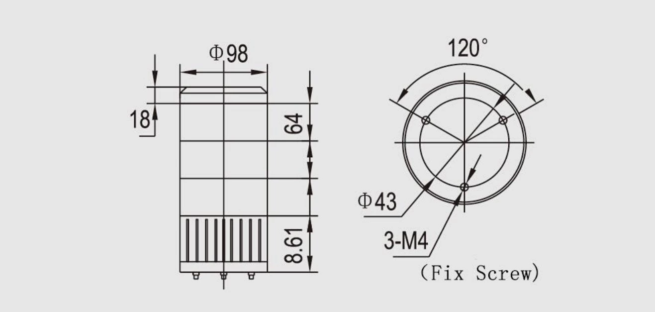 LTA508 LED Machine Alarm Lamp Signal Tower Warning Light