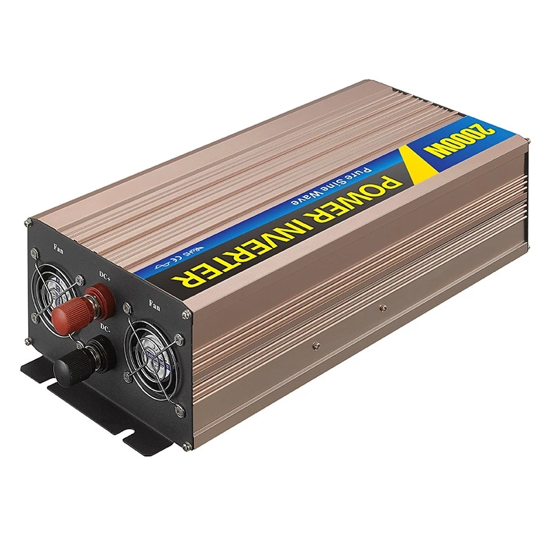 Pure Sine Wave Inverter SGPE 2000w 12/24/48VDC (Color display and remote control is optional)