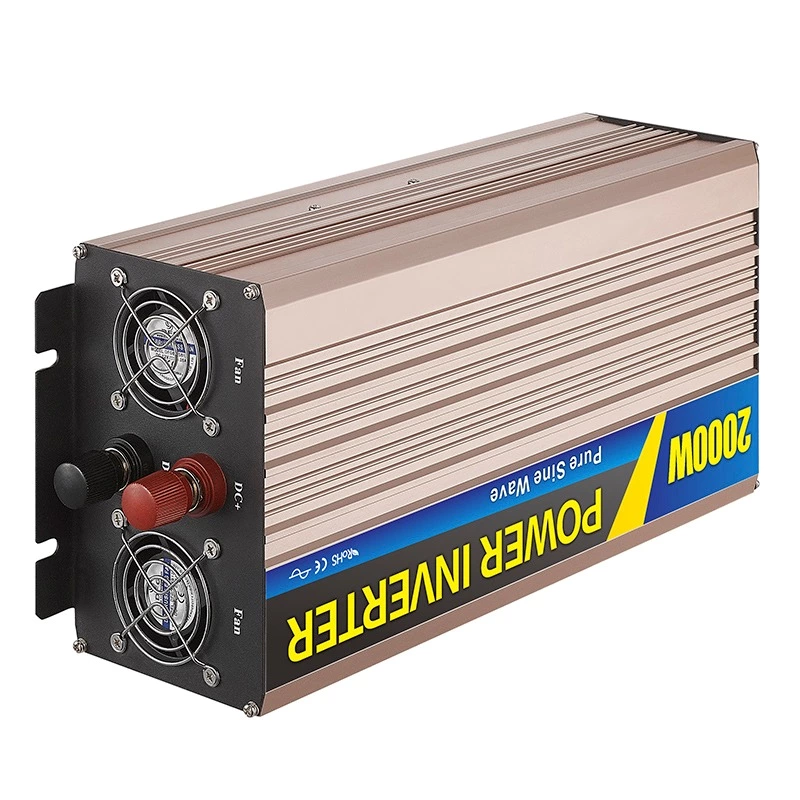 Pure Sine Wave Inverter SGPE 2000w 12/24/48VDC (Color display and remote control is optional)