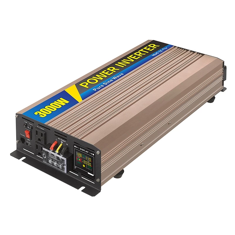 Pure Sine Wave Inverter SGPE3000w 12/24/48VDC (Color Display And Remote Control Is Optional)