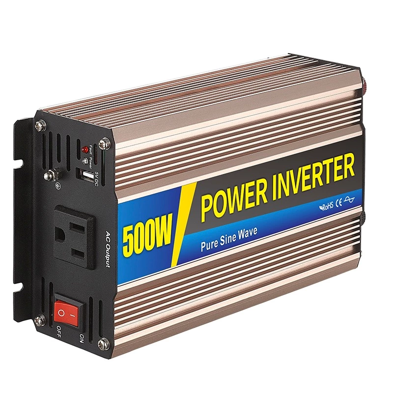 Pure Sine Wave Inverter SGPE 500w 12v/24v/48v No Color Display Or Remote Control