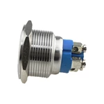 Metal Push Button Screw Type JS22F-11E-W-12V-S Selevator Equipment Waterproof LED Button