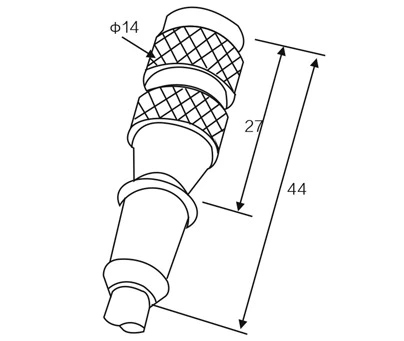 RK02-1-3/RK02-1-4/RK02-2-2 M12 straight sensor connector