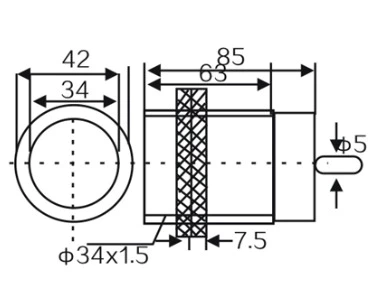 Capacitive Proximity Switch Sensor CM35-3025NC Adjustable NPN NO NC Level Measuring