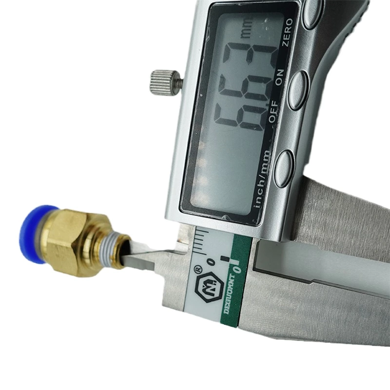 Pneumatic fitting push in quick connector fittings PC10-01