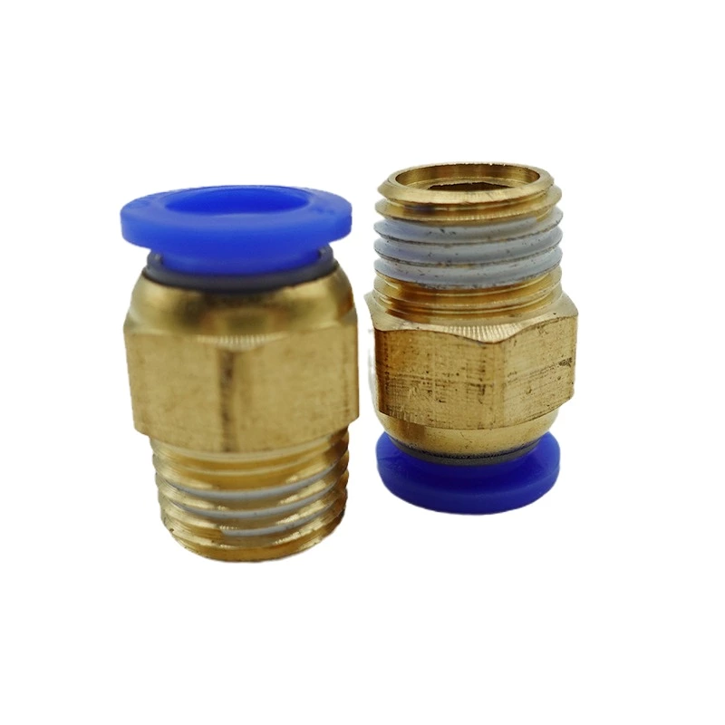 Pneumatic fitting push in quick connector fittings PC6-01 PC6-02 PC8-01 PC8-02 PC4-m5 PC4-01 PC10-02 PC10-03