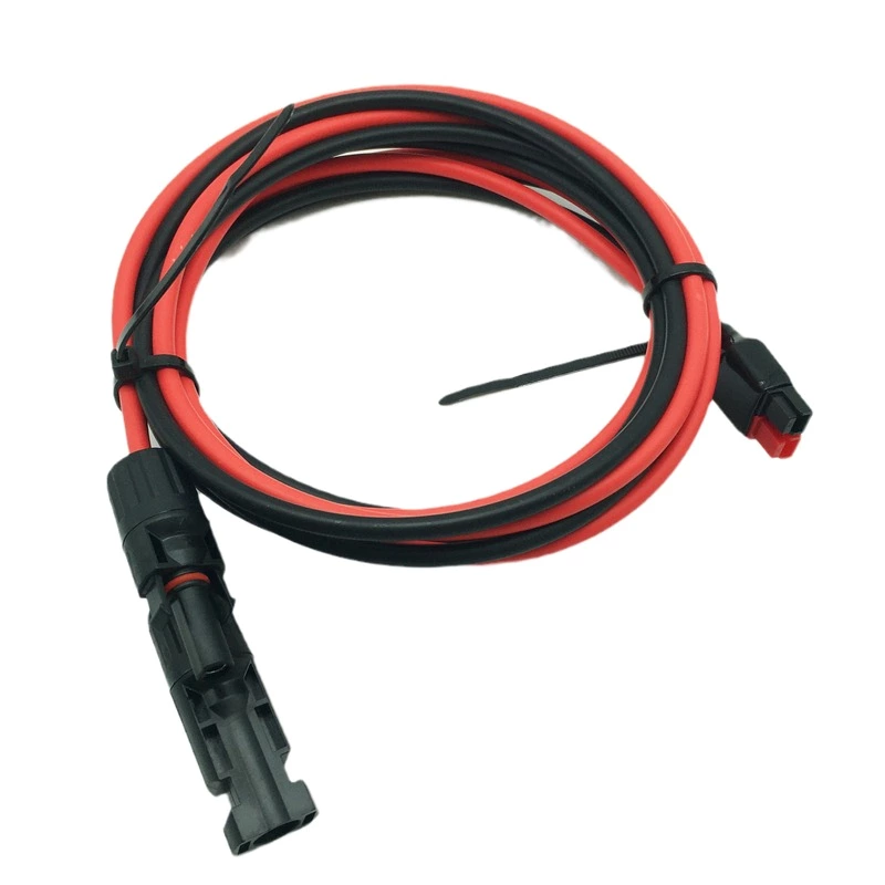 45A Anderson To MC4 Photovoltaic Connector Mobile Energy Storage Battery Power Charging Cable 2m