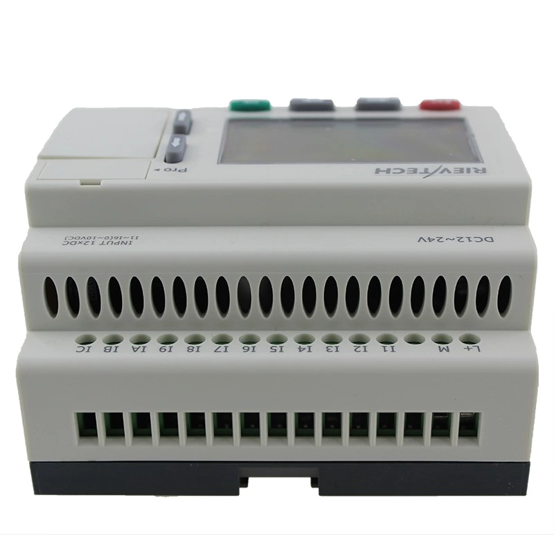 RIEVTECH hot sales intelligent mirco PLC PR18-DC-DA-R Programmable logic controller expandable range PLC