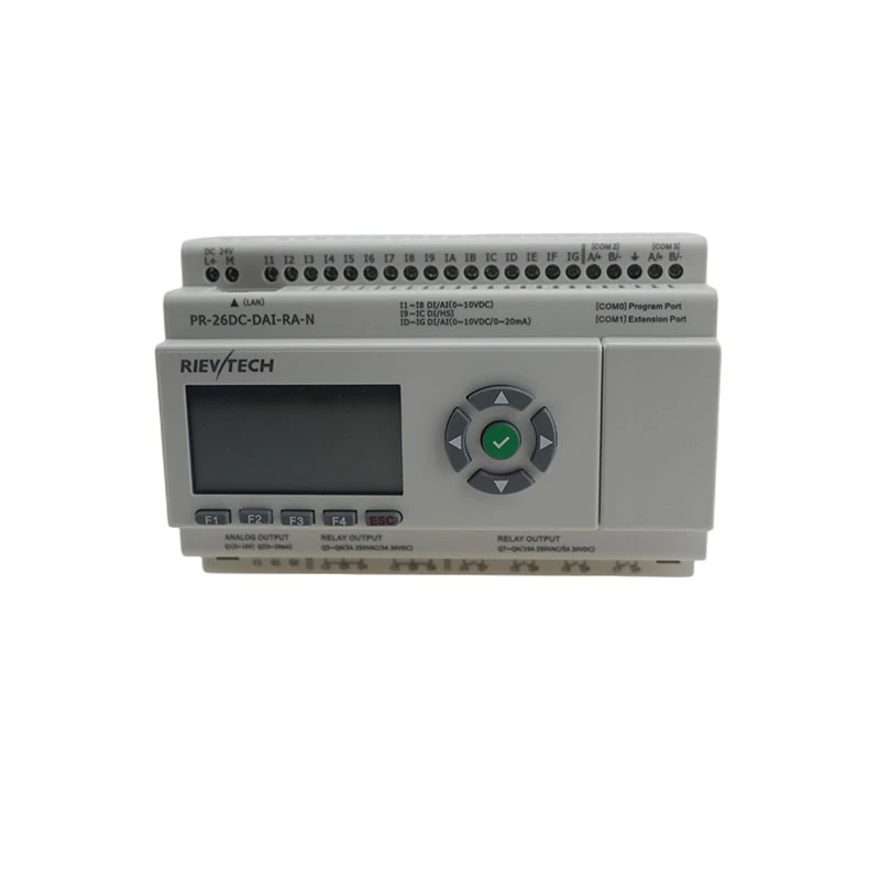 HMI DC 24V PLC Programmable Logic Controller PR-26DC-DAI-RA-N