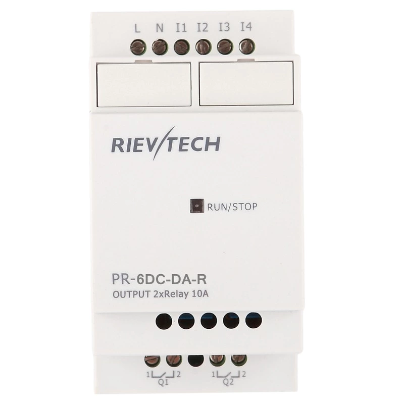 Mini PLC Small Relay PR6 Series Programmable Relay XLogic Model with Non-expandable PR-6DC-DA-R