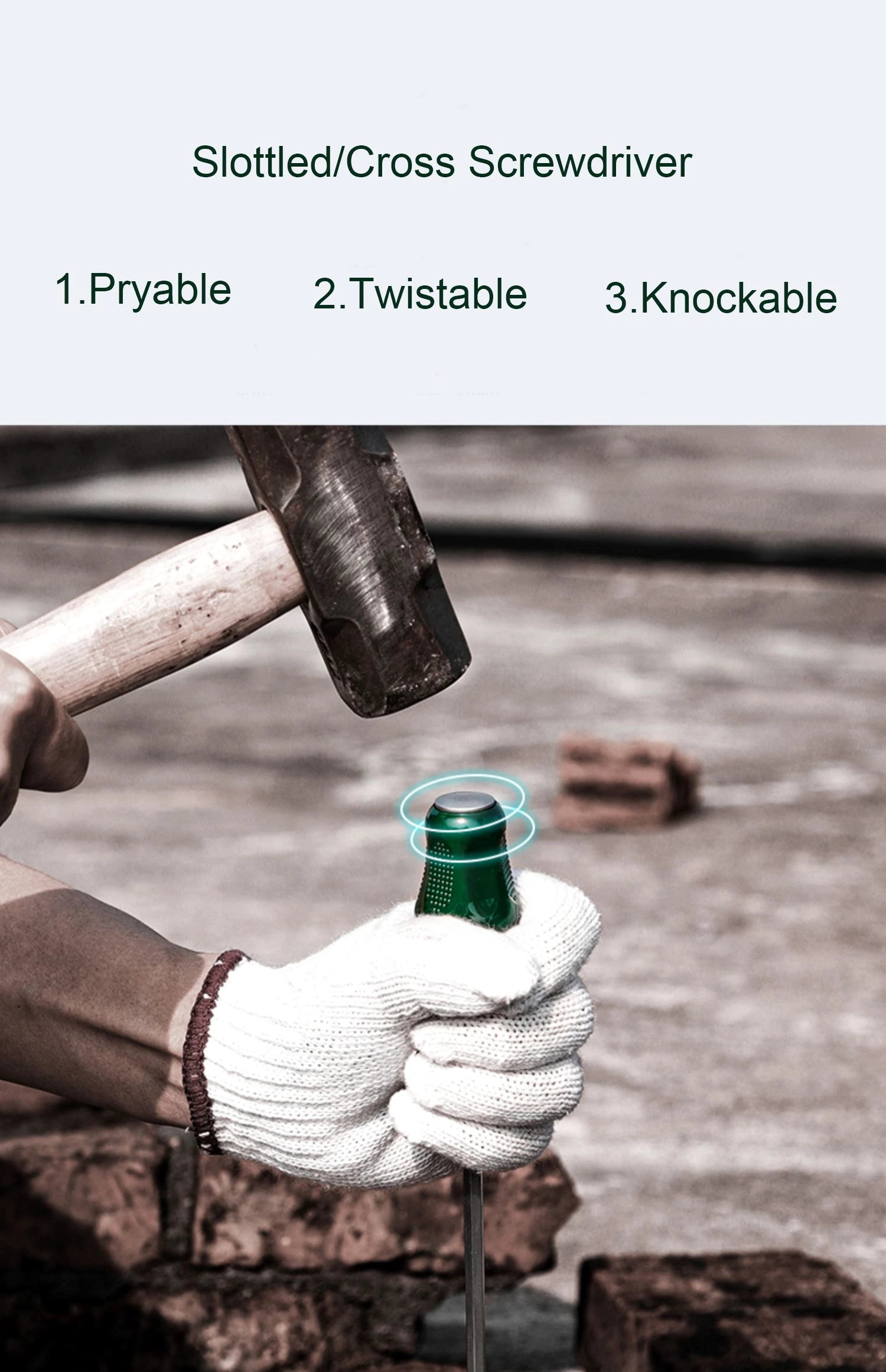 Factory Hand Tools Quality PH CR-V Cross Head Screwdriver