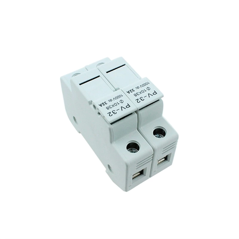 Photovoltaic PV Solar System 1000V DC 10x38 Fuse Holder Fuse Box Base Link