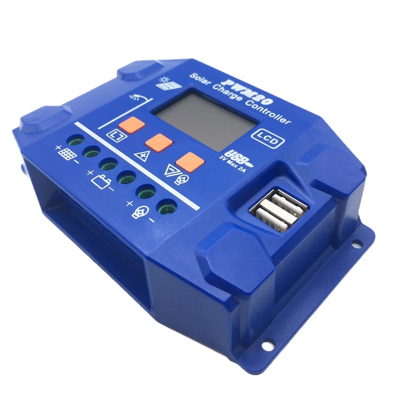 Solar Charge Controller PWM20-2210-4456 PWM20 SM2430 Solar Controller DC12V DC24V 10A