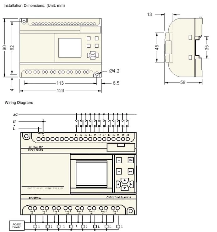AF-20MR-A2 Programmable Logic Controller plc controller PLC