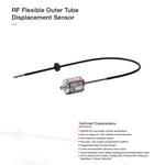 RF EtherCAT Output Flexible Outer Tube Displacement Sensor