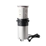 AU Plug Three-position high level WIFI smart Motorized kitchen Bluetooth socket with USB-C led light 15W wireless charging