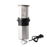 AU Plug Three-position high level WIFI smart Motorized kitchen Bluetooth socket with USB-C led light 15W wireless charging