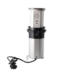 AU Plug Three-position high level WIFI smart Motorized kitchen Bluetooth socket with USB-C led light 15W wireless charging