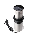 AU Plug Three-position high level WIFI smart Motorized kitchen Bluetooth socket with USB-C led light 15W wireless charging