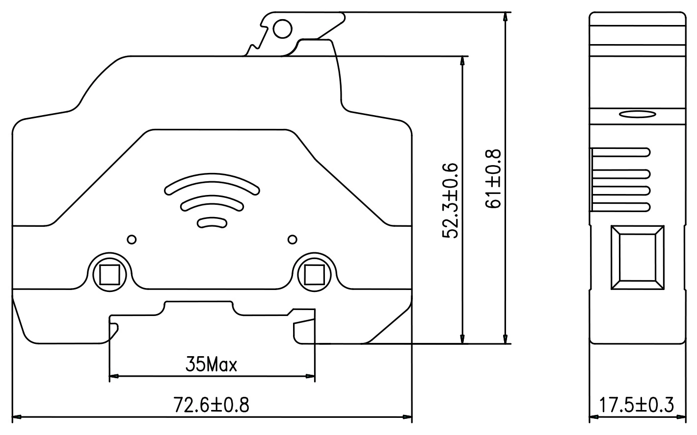 SLPV-30DN Overcurrent Protection DC Fuse of Solar Photovoltaic System