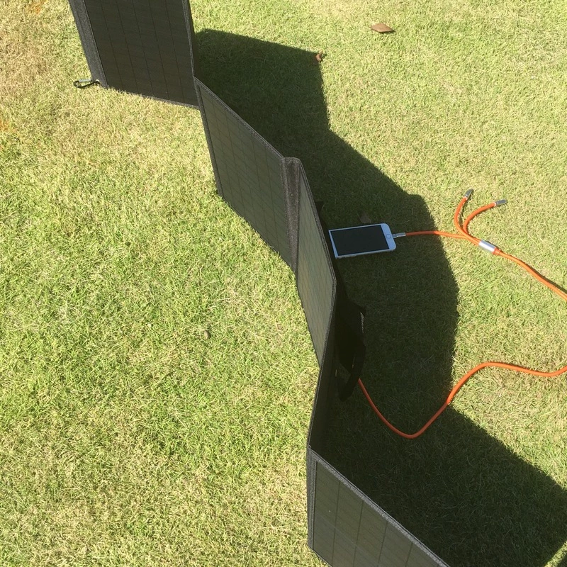 Folding Solar Charging Panel Mobile Power Supply System Solar Panel 60W