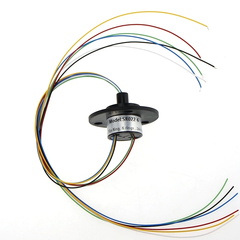 Capsule Slip Ring OD 22mm 6 Circuits 2A Electrical Contacts with CE,ROHS Certificated
