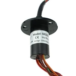 SRC022-24-4P/6S 10rings 2A Electrical Contacts Capsule Slip Ring