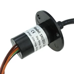 SRC022-24-4P/6S 10rings 2A Electrical Contacts Capsule Slip Ring