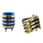 Carbon Brush Holder Slip Ring Dia 50mm 4rings 20A/ring SRH20*50*59-4