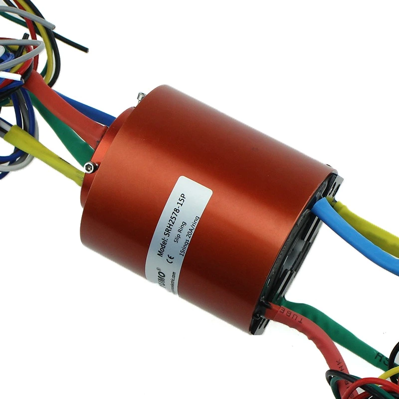 15rings 20A/ring Electric Swivel Through Bore Slip Ring