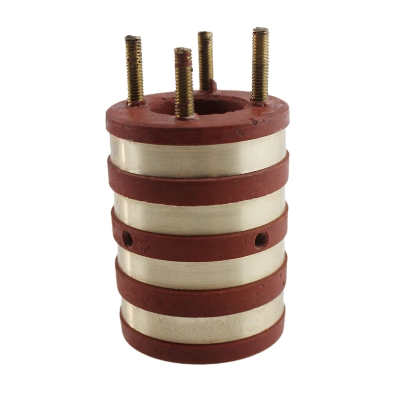 Slip ring SRS254865-4 Factory price electrical manufacturers carbon brushes Collector rotary joint