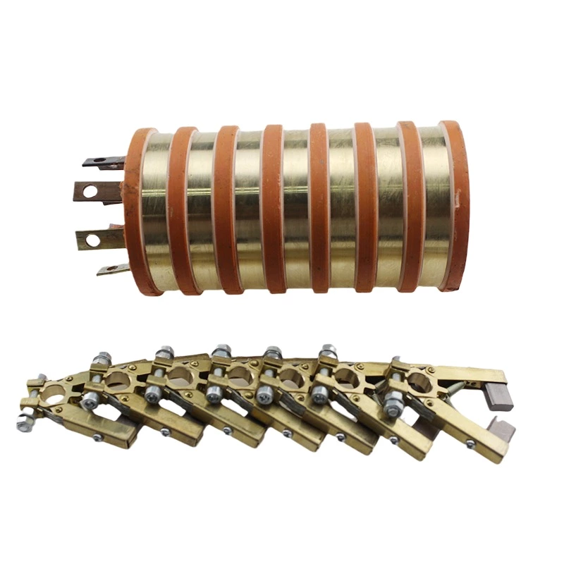 Joint Slip Ring SRS50K95175-7S Traditional Slip Ring Collector Ring with Carton Brush