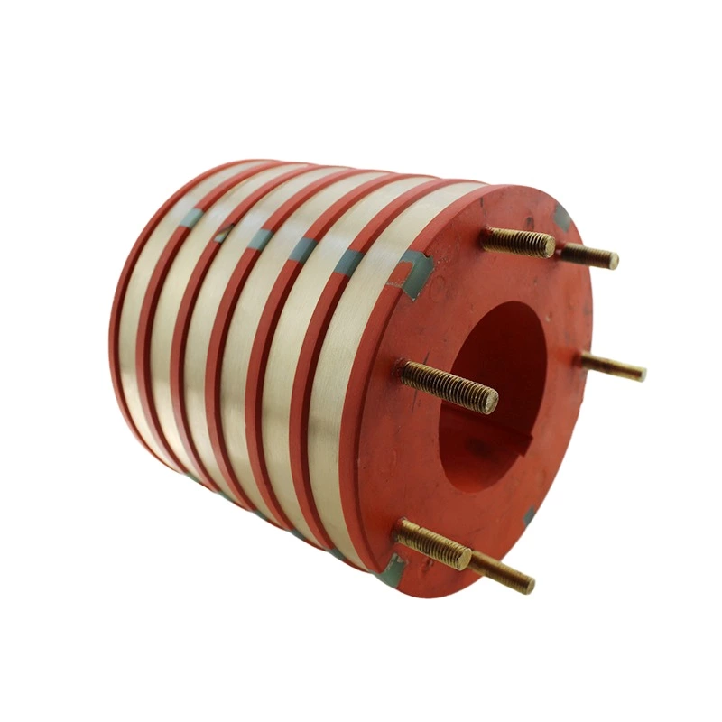 Factory Price Electrical Manufacturers SRS75K160142-6T Carbon Brushes Collector Rotary Joint Slip Ring