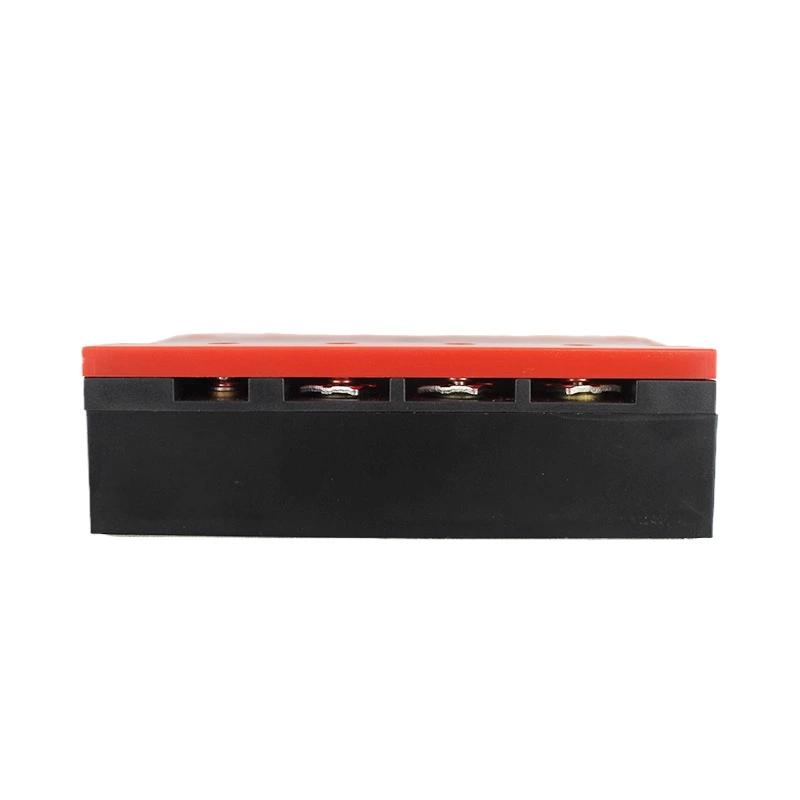 Three Phase Solid State Relay Aluminum Base Black Body with Red Cover