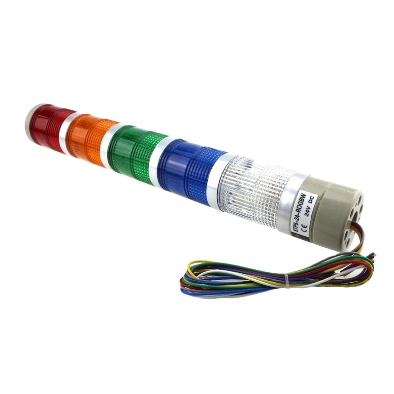 STP5-220-ROGBW Flashing tower light Signal Tower Light