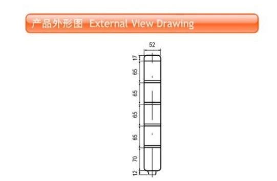 Manufacturer SPT5 5 color 24V safety LED industrial lighting Warning Light dark light tower