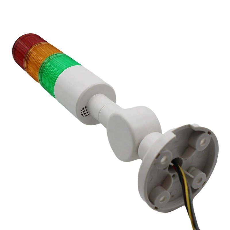 TBD-ST45L-BZ 24VDC 3 layer Flashing LED Machine alarm lamp Signal Tower Warning Light
