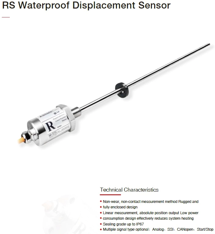 RS Waterproof Displacement Sensor