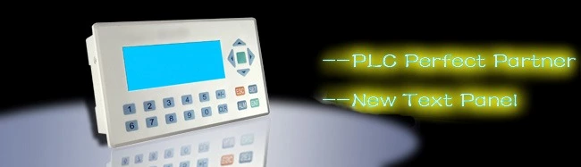 SH-300 connected with PLC or other intelligent controllers with COM port communication function Human-Machine Interface Text Panel