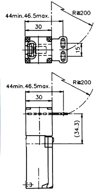 TZ-93B Taiwan Tend Double Pole Safety Key Interlock Switch Limit Switch