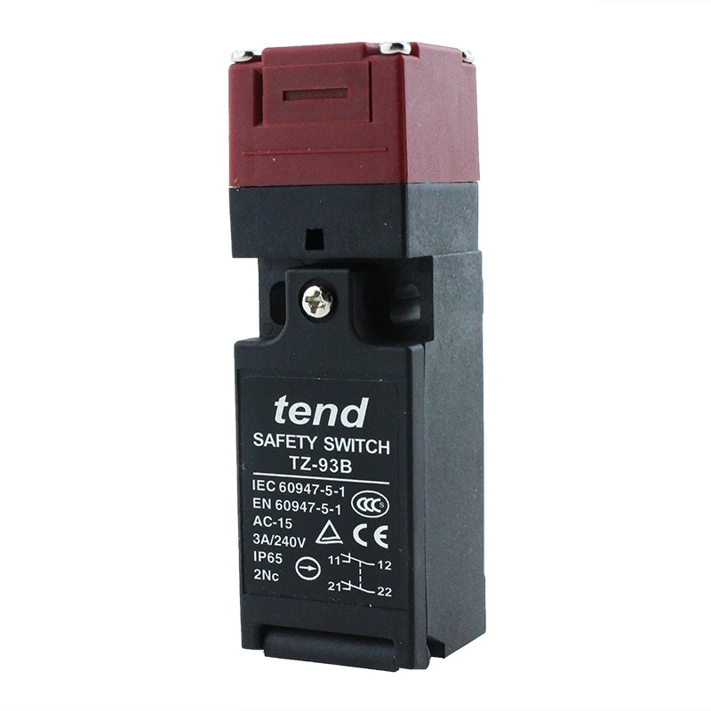 TZ-93B Taiwan Tend Double Pole Safety Key Interlock Switch Limit Switch