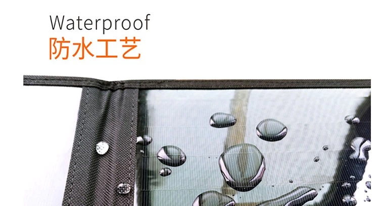 YC200W4ZBS 200W Solar Panel Waterproof Folding Solar Charging Panel for Mobile Power Supply